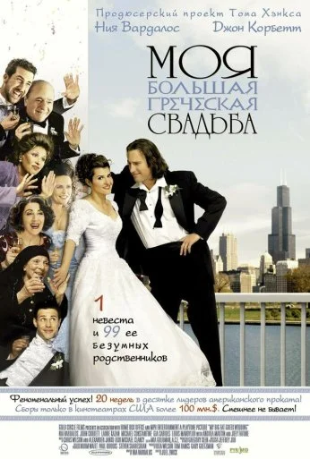 Моя большая греческая свадьба (2001) онлайн бесплатно